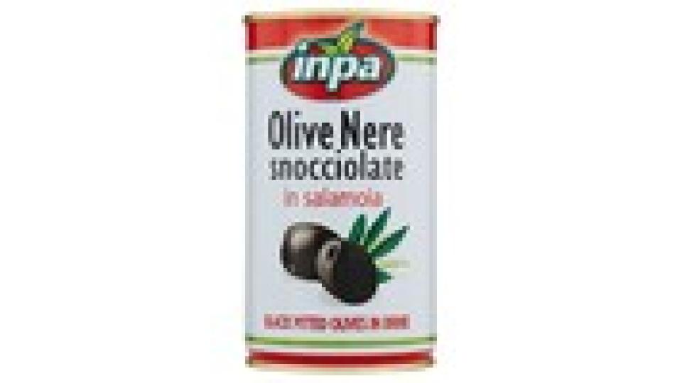 Inpa Olive nere snocciolate in salamoia