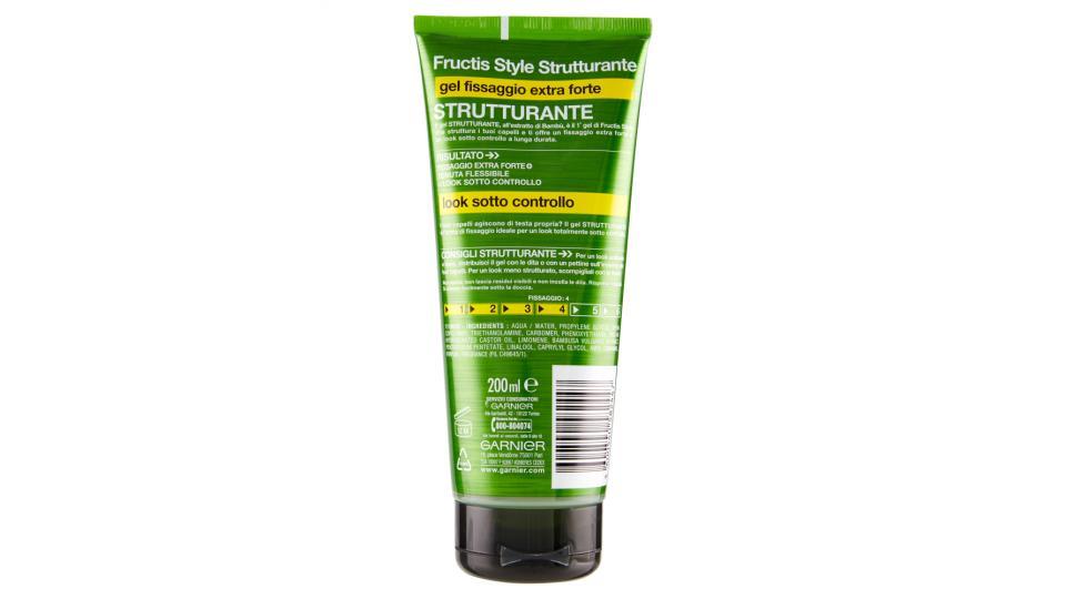 Garnier Fructis Style Strutturante Gel extra forte 04