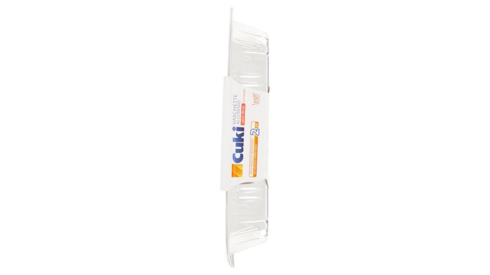 Cuki Cuoce Vaschette alluminio con manici 8porzioni