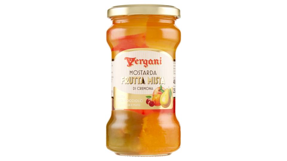 MOSTARDA DI FRUTTA MISTA 400g (peso sgocciolato
