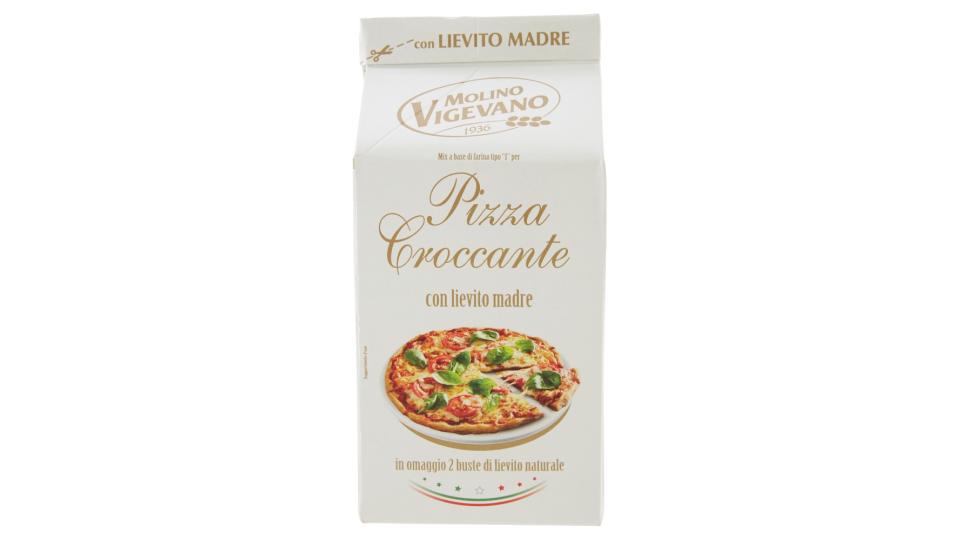 Molino Vigevano Mix a base di farina tipo "1" per Pizza Croccante