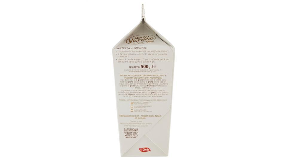 Molino Vigevano Mix a base di farina tipo "1" per Pizza Croccante