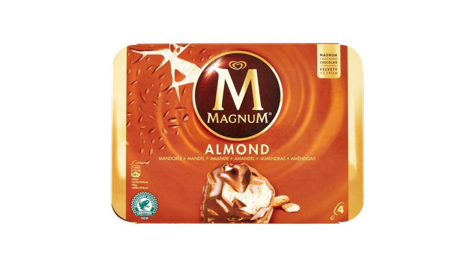 Magnum Almond mandorle 4 pezzi