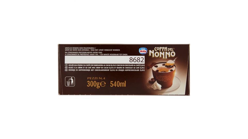 MOTTA COPPA DEL NONNO Cappuccino gelato alla panna e al caffè con infuso di caffè