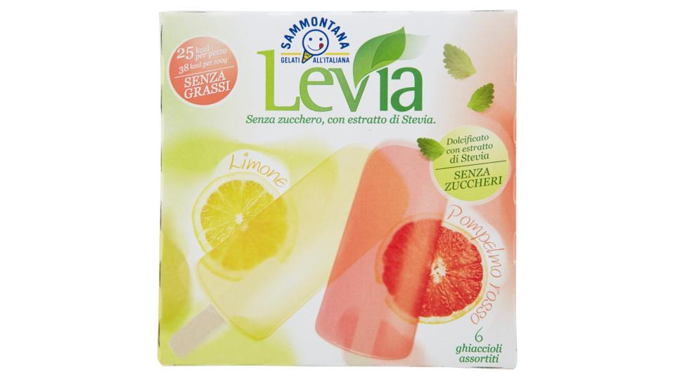 Sammontana Ghiaccioli Levia Limone Pompelmo Rosso
