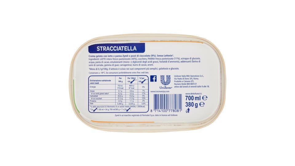 Carte D'Or e Zymil Gelato senza lattosio Stacciatella