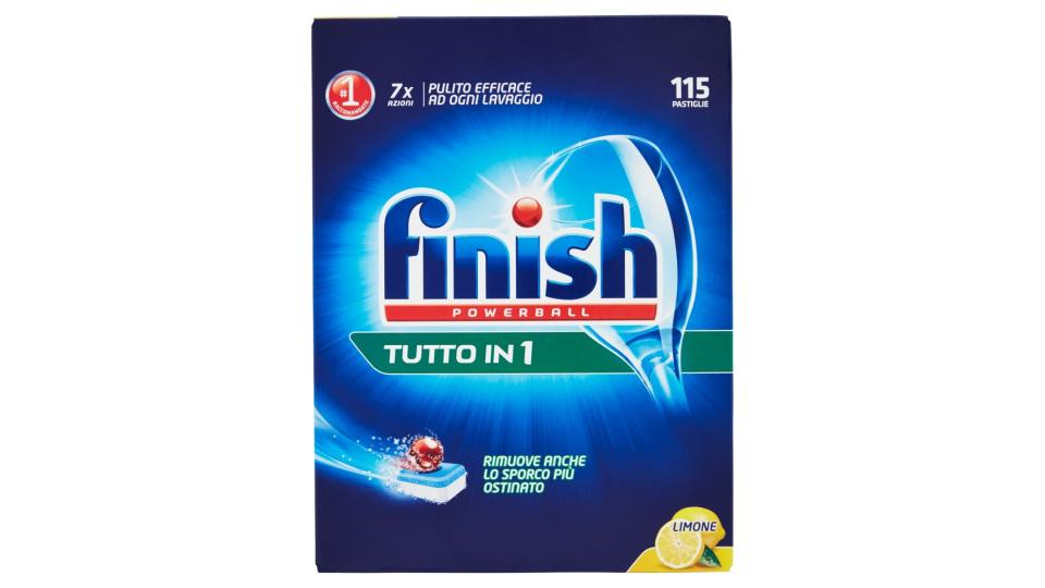 Finish Powerball Tutto in 1 Limone 115