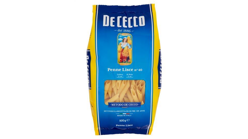 De Cecco Penne lisce n° 40