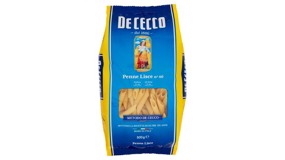 De Cecco Penne lisce n° 40