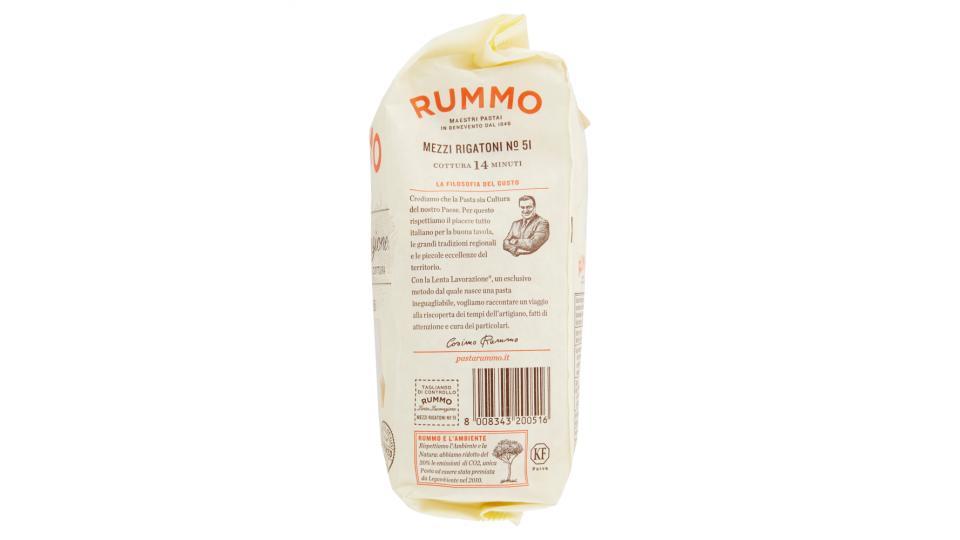 Rummo Mezzi rigatoni N° 51