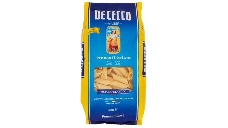 De Cecco Pennoni lisci n° 38