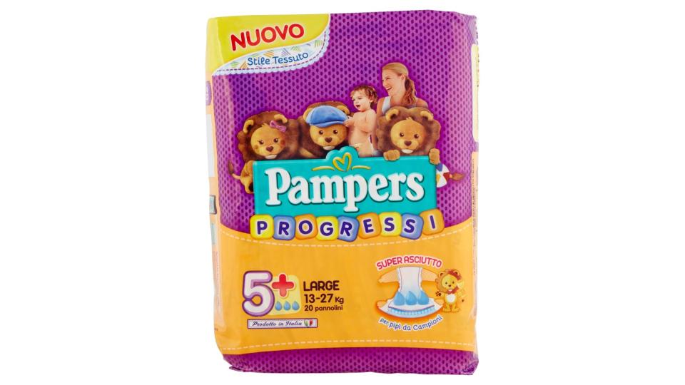 Pampers Progressi 5+ large 13-27Kg