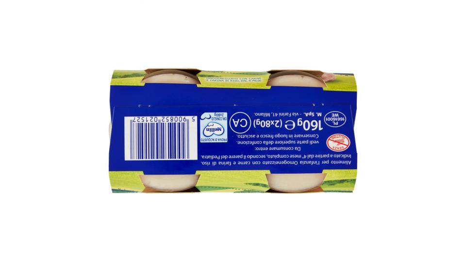 Mellin Coniglio Omogeneizzato con Carne e Farina di Riso