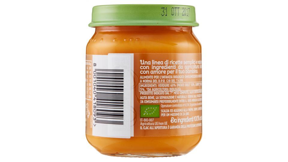 Cuore di Natura Bio patate dolce, carote e quinoa