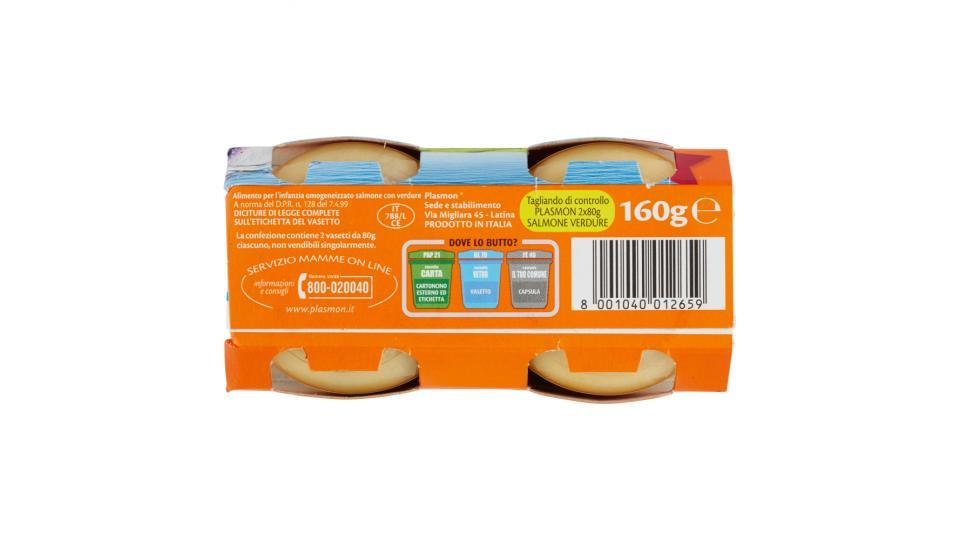 Plasmon Salmone con verdure omogeneizzato