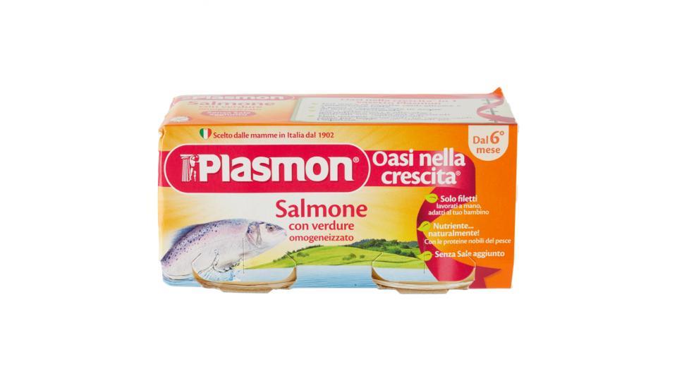 Plasmon Salmone con verdure omogeneizzato