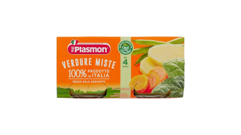 Plasmon Verdure Miste omogeneizzato