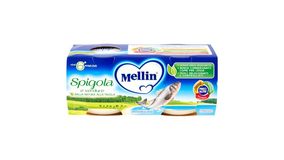 Mellin Spigola e verdure Omogeneizzato