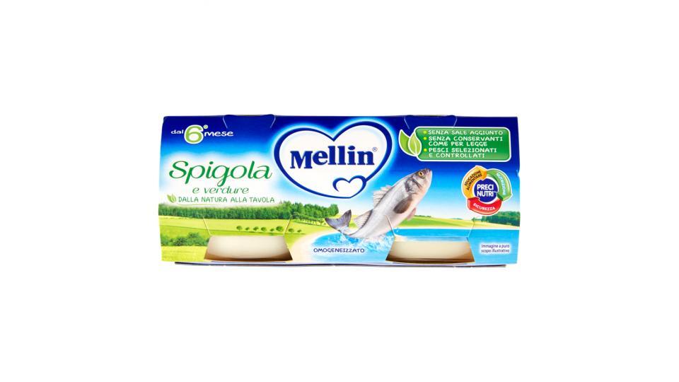 Mellin Spigola e verdure Omogeneizzato