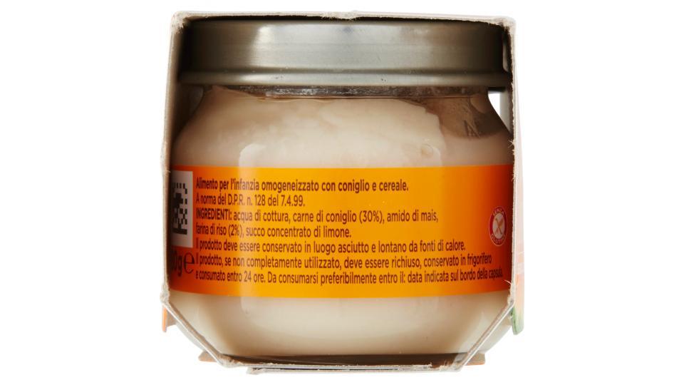 Plasmon Coniglio Omogeneizzato con coniglio e cereale