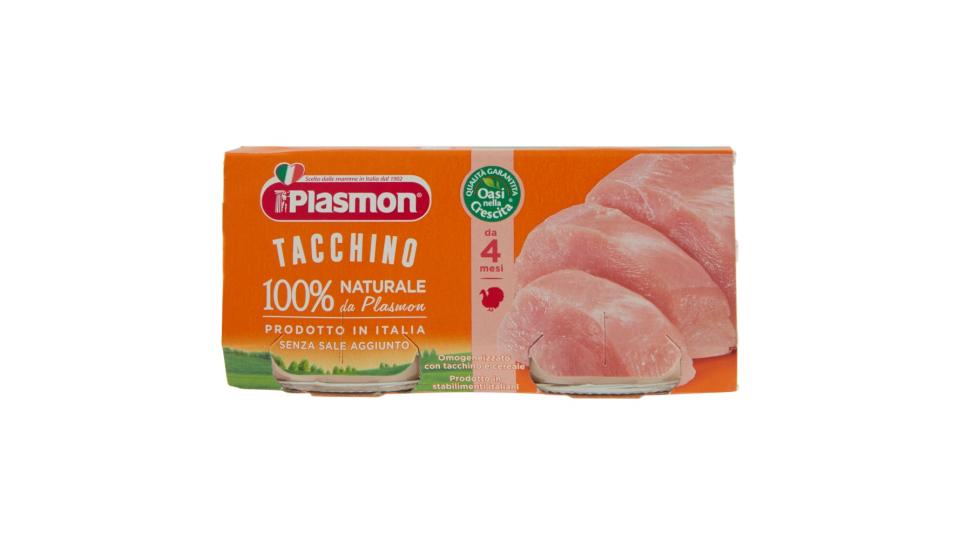 Plasmon Tacchino Omogeneizzato con tacchino e cereale