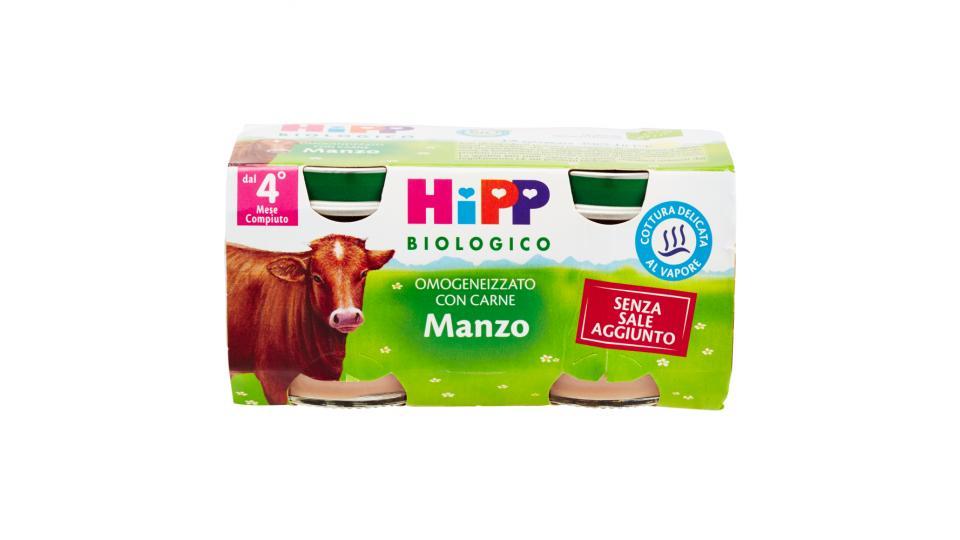 HiPP Biologico Omogeneizzato con Carne Manzo