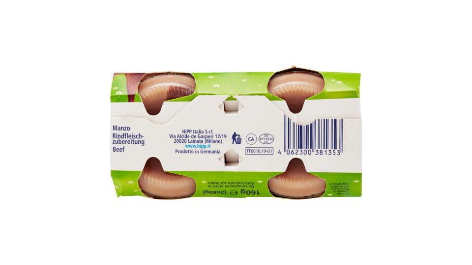 HiPP Biologico Omogeneizzato con Carne Manzo