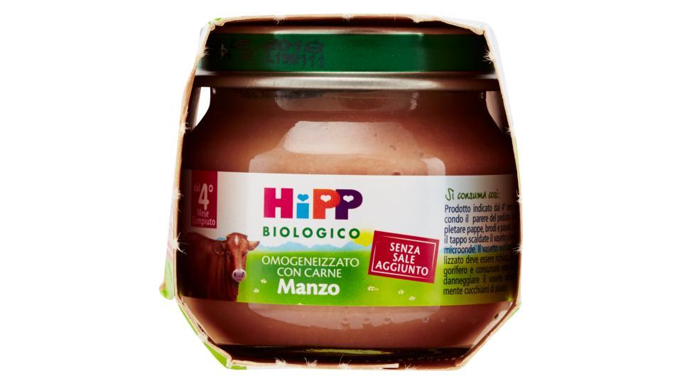 HiPP Biologico Omogeneizzato con Carne Manzo