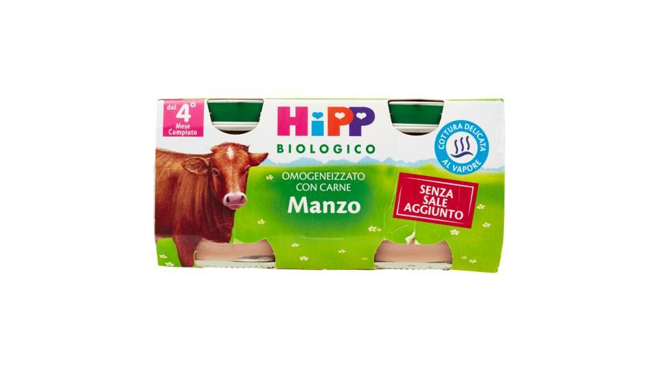 HiPP Biologico Omogeneizzato con Carne Manzo