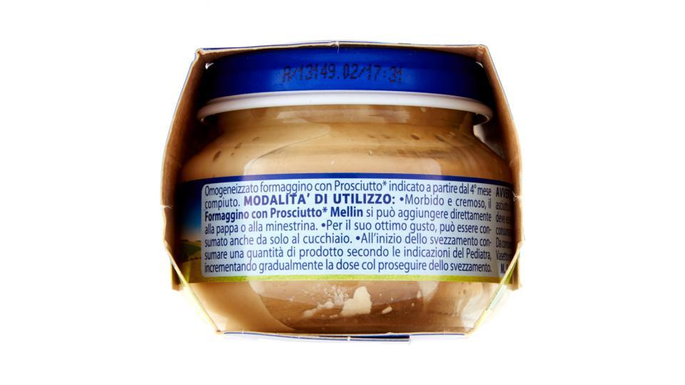 Mellin Formaggino con Prosciutto* Omogeneizzato