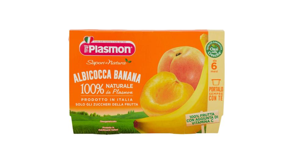 Plasmon Sapori di Natura Albicocca Banana