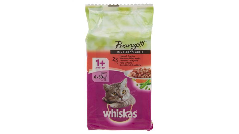 Whiskas Pranzetti in Salsa 1+ Anni