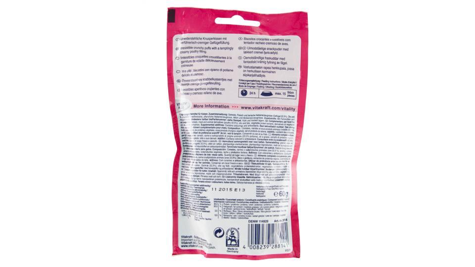Vitakraft Crispy Crunch con ripieno di pollame