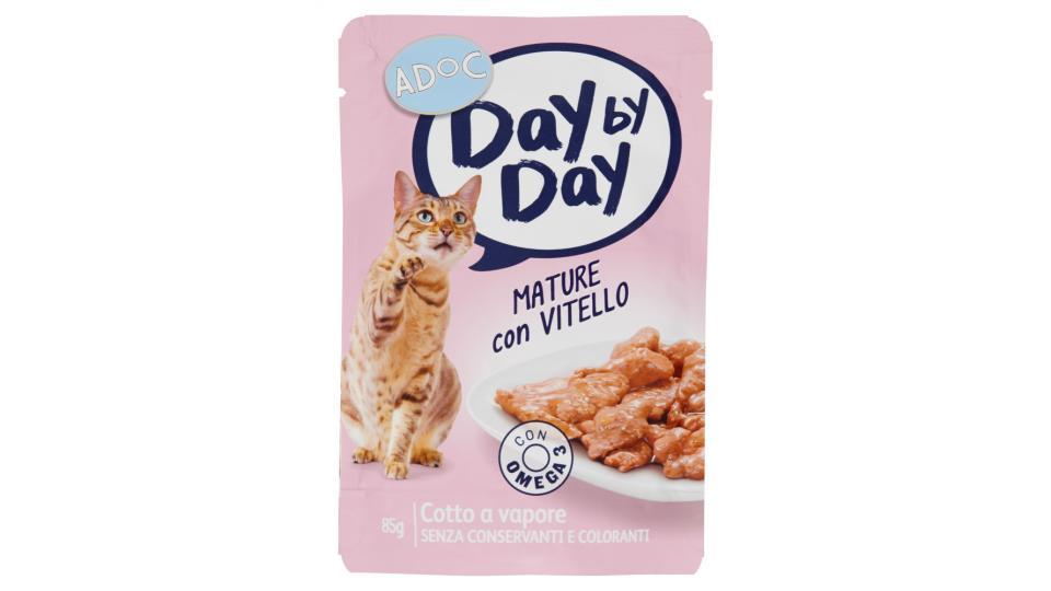 Adoc Day by Day mature con vitelllo busta gatto