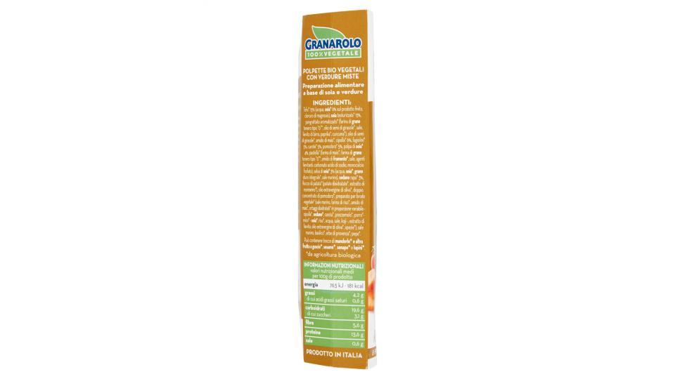 Granarolo 100% Vegetale Polpette Bio Vegetali con Verdure Miste 8 Polpette