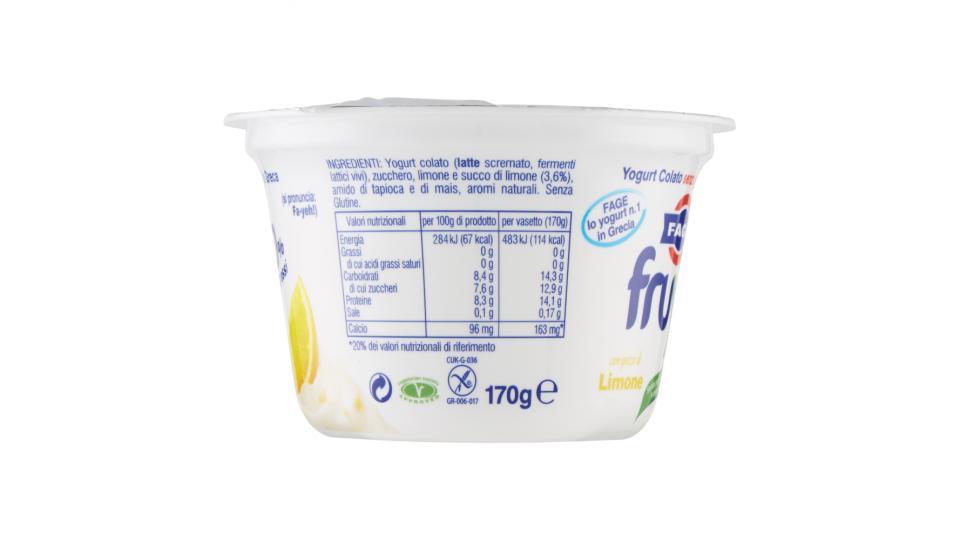 Fage fruyo 0% Grassi Limone
