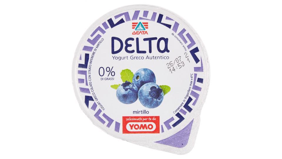 Delta Yogurt greco autentico mirtillo