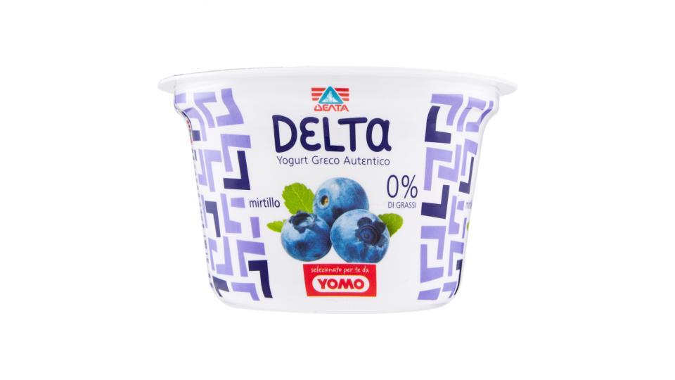 Delta Yogurt greco autentico mirtillo