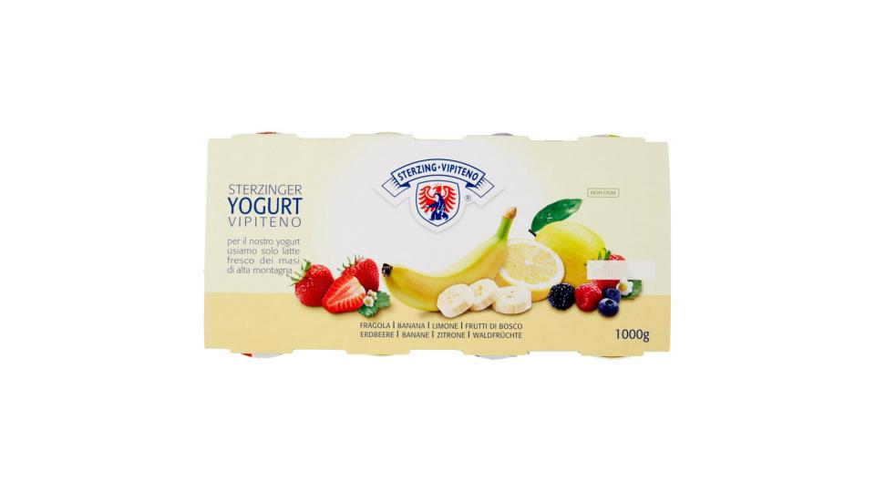 Sterzing Vipiteno Yogurt Fragola | Banana | Limone | Frutti di Bosco