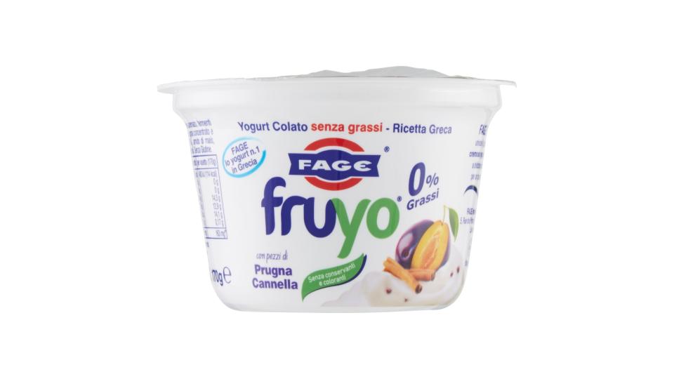 Fage fruyo 0% Grassi Prugna Cannella