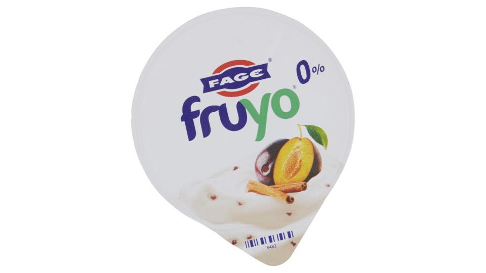 Fage fruyo 0% Grassi Prugna Cannella