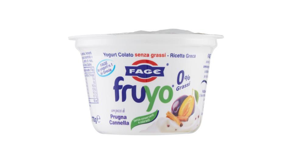 Fage fruyo 0% Grassi Prugna Cannella