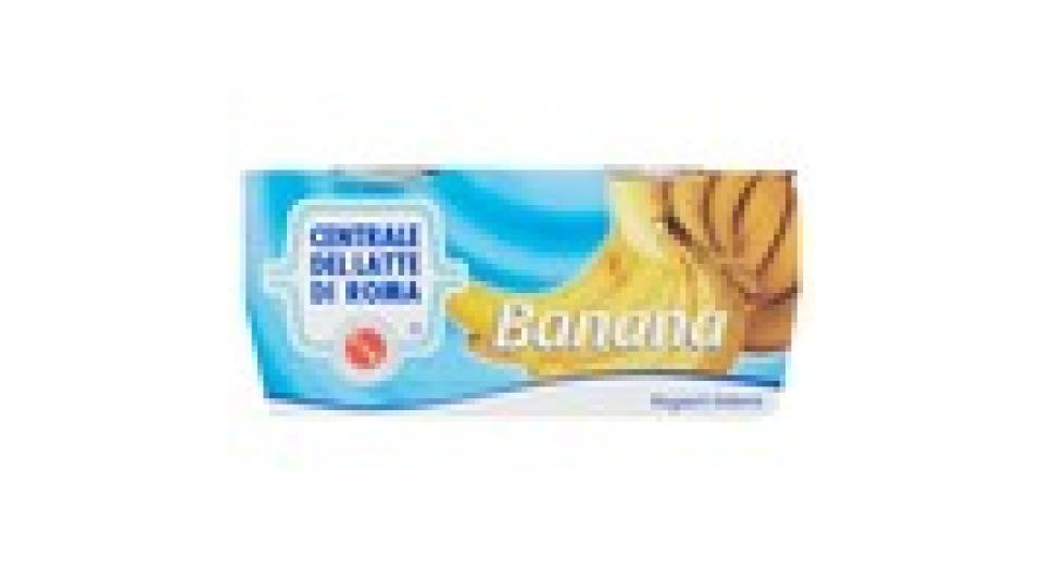Centrale del latte di Roma Banana yogurt intero