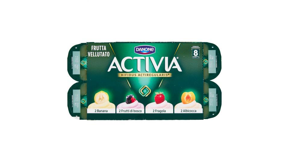 Activia Frutta Vellutato 2 Banana - 2 Frutti di bosco - 2 Fragola - 2 Albicocca
