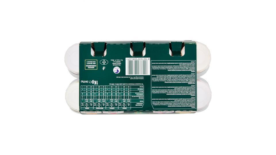 Activia Frutta Vellutato 2 Banana - 2 Frutti di bosco - 2 Fragola - 2 Albicocca