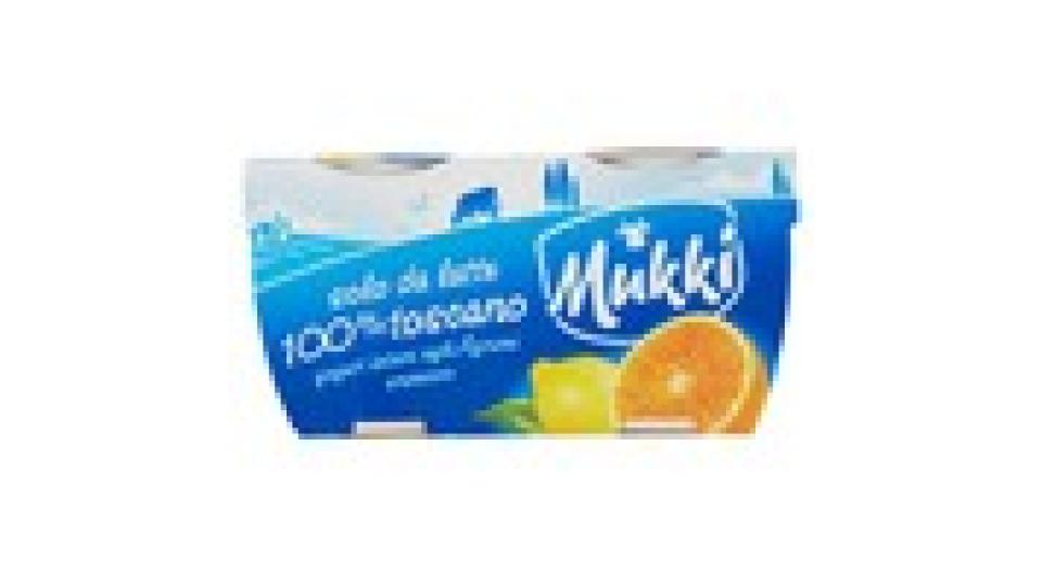 Mukki solo da latte 100% toscano yogurt intero agli Agrumi cremoso