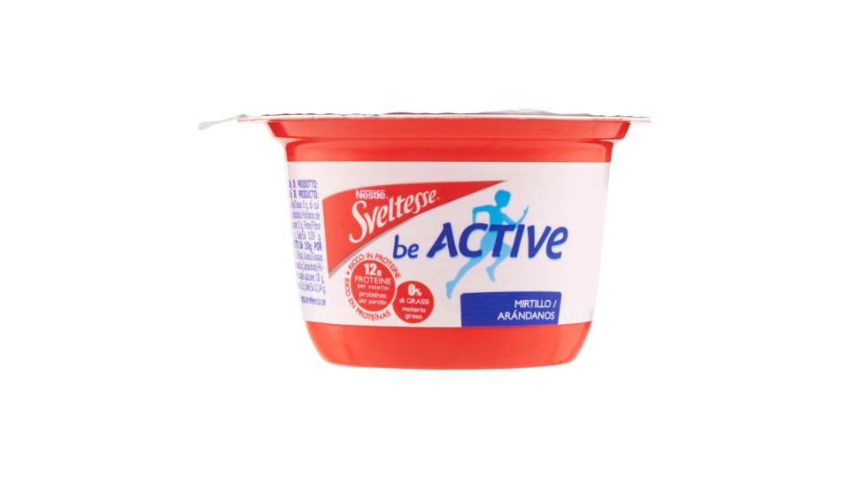 NESTLÉ SVELTESSE be Active Yogurt alla Greca Mirtillo in Pezzi