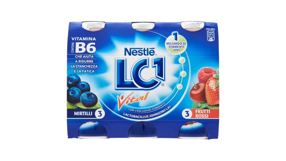 NESTLÉ LC1 Vital 3 Mirtilli + 3 Frutti Rossi
