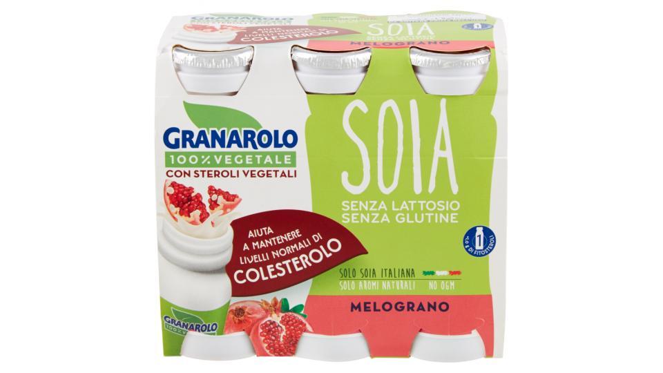 Granarolo 100% Vegetale Soia con Steroli Vegetali Melograno