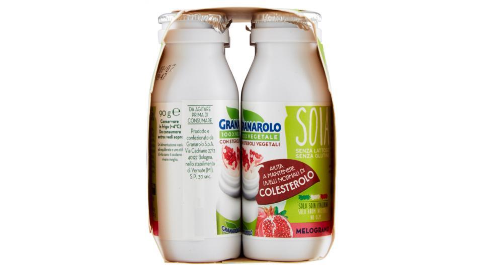 Granarolo 100% Vegetale Soia con Steroli Vegetali Melograno